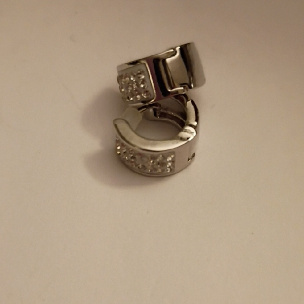 Elegant Silver Hoop Earrings